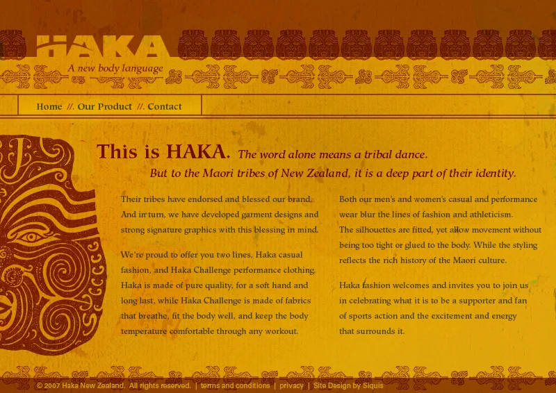 HAKA - (Fashion and Apparel)