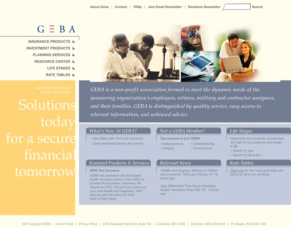 Government Employees' Benefit Association - (Financial Services)