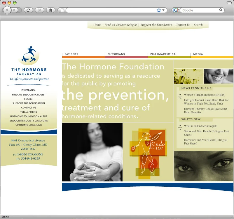 The Hormone Foundation - (Hospital and Healthcare)