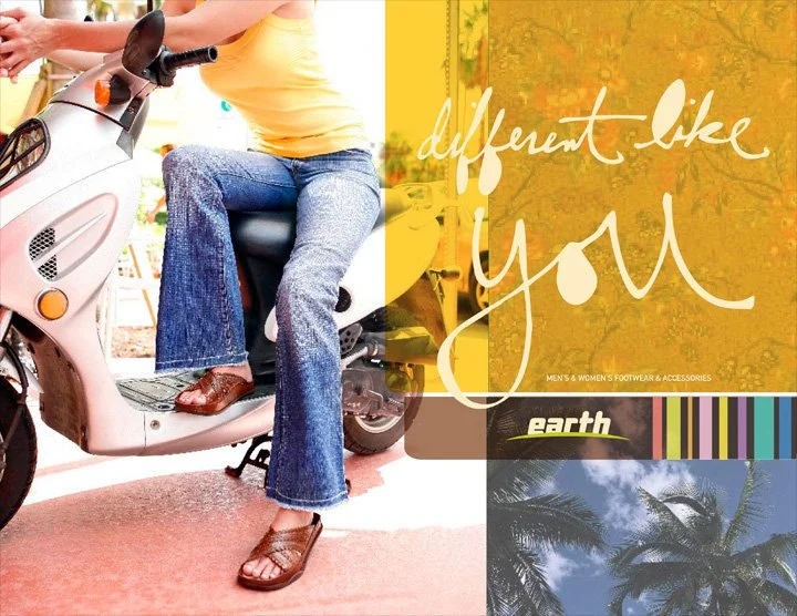 Earth Shoes Retail Catalog and Photo Art Direction (product and lifestyle) 