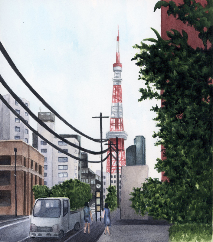 View of Tokyo Tower