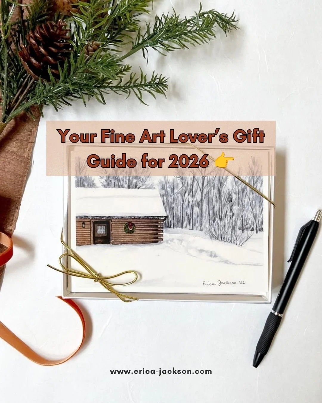 The Fine Art Lover's Gift Guide is officially here! 🥳

I know it&rsquo;s still spooky season, but it&rsquo;s also time to start shopping for holiday gifts.

Here&rsquo;s what you need to know for this year 👇
1️⃣ I have art for all sorts of art love
