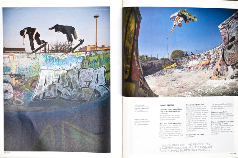 Travel light, Sam Beckett & Julien Benoliel / Kingpin 122