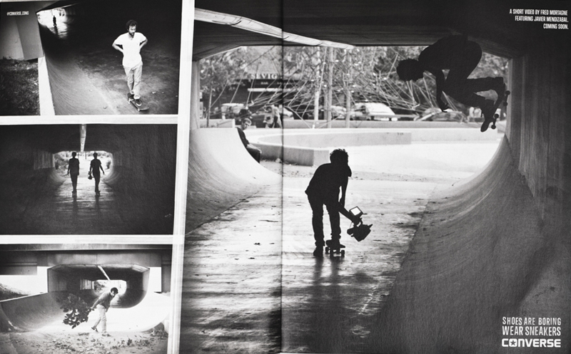 European advertising for Cons, Javier Mendizabal