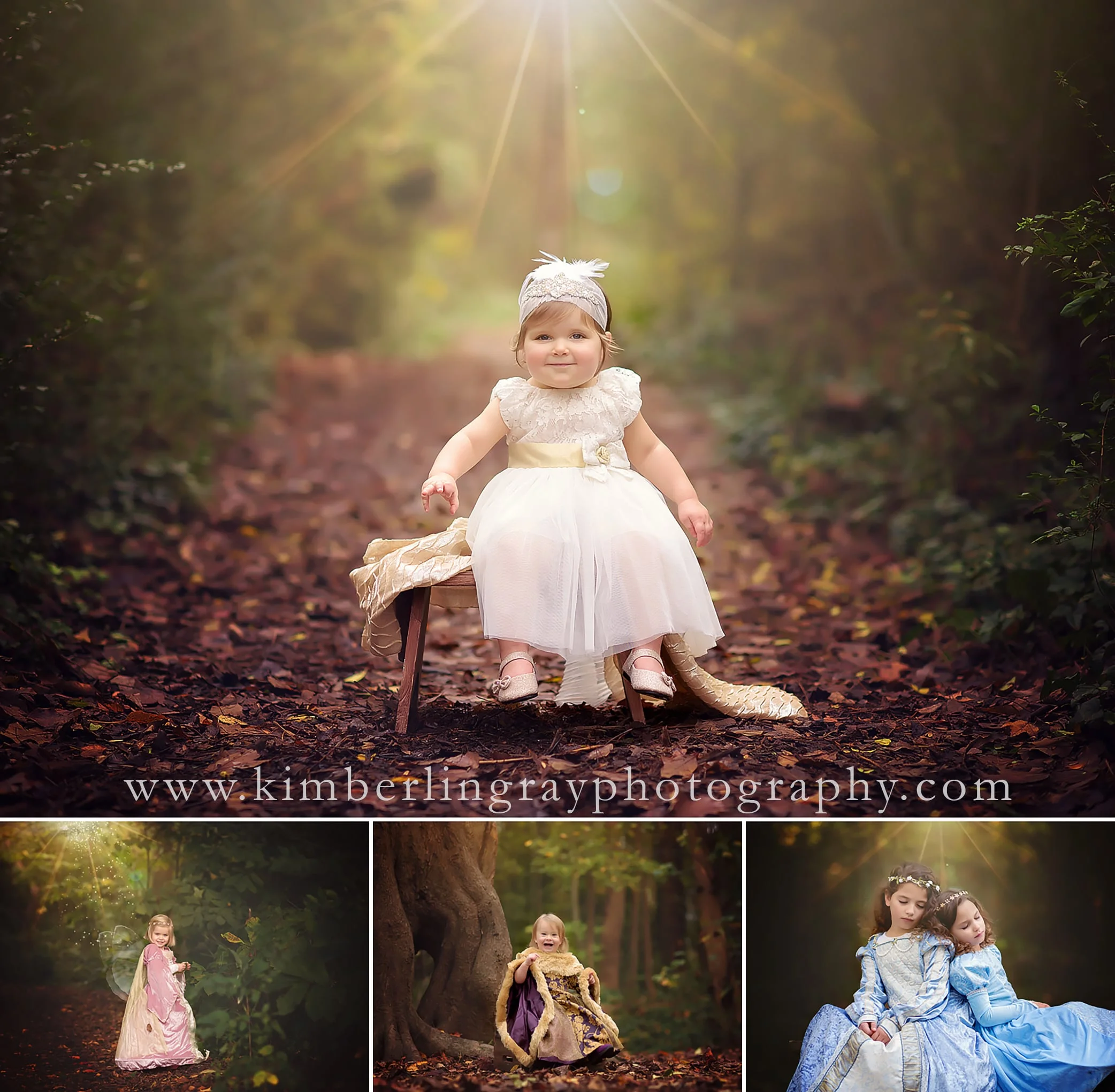 Fall Fantasy | Creative Fall Child Portraits