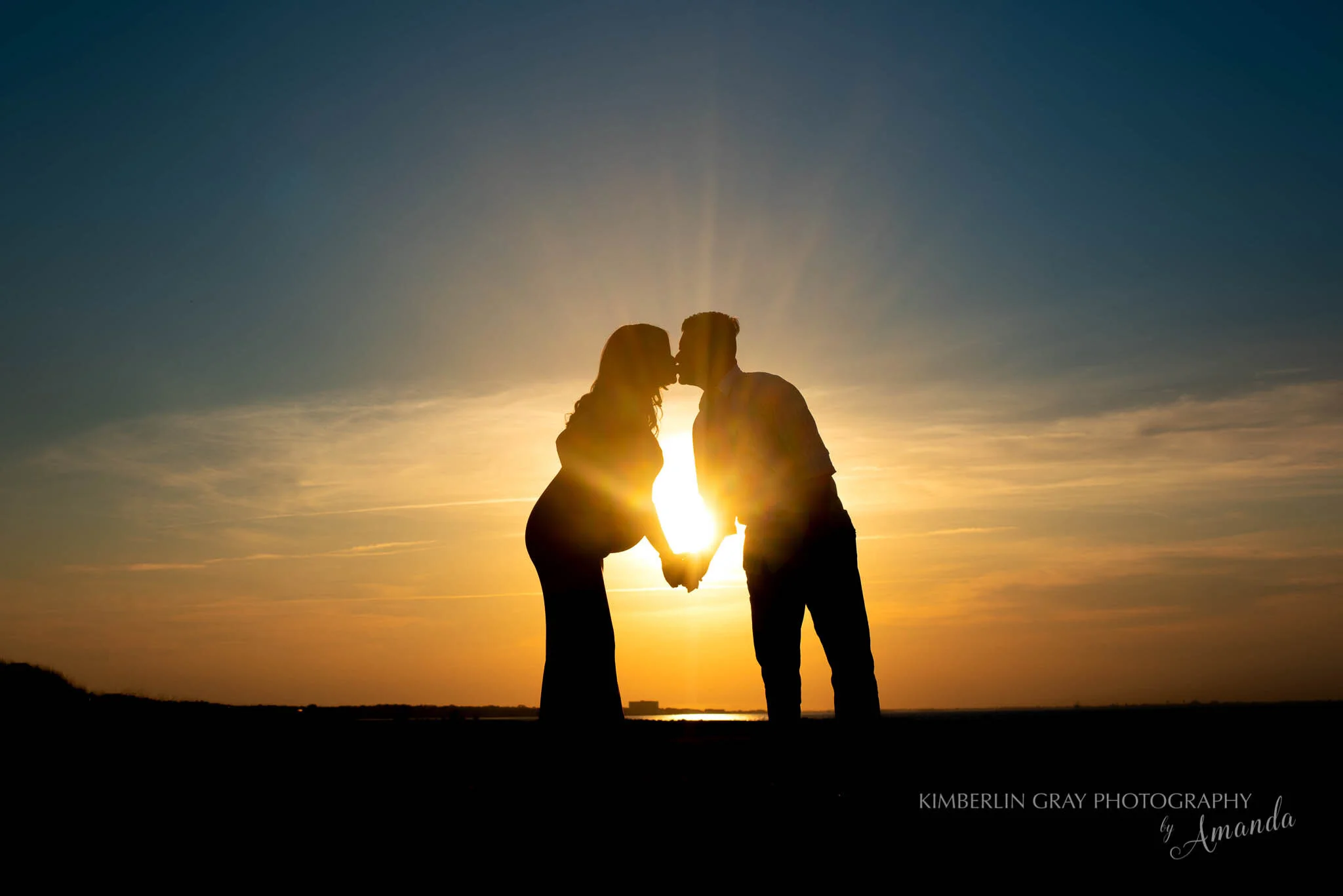 Maternity-Session-Virginia-Beach-Silhouette