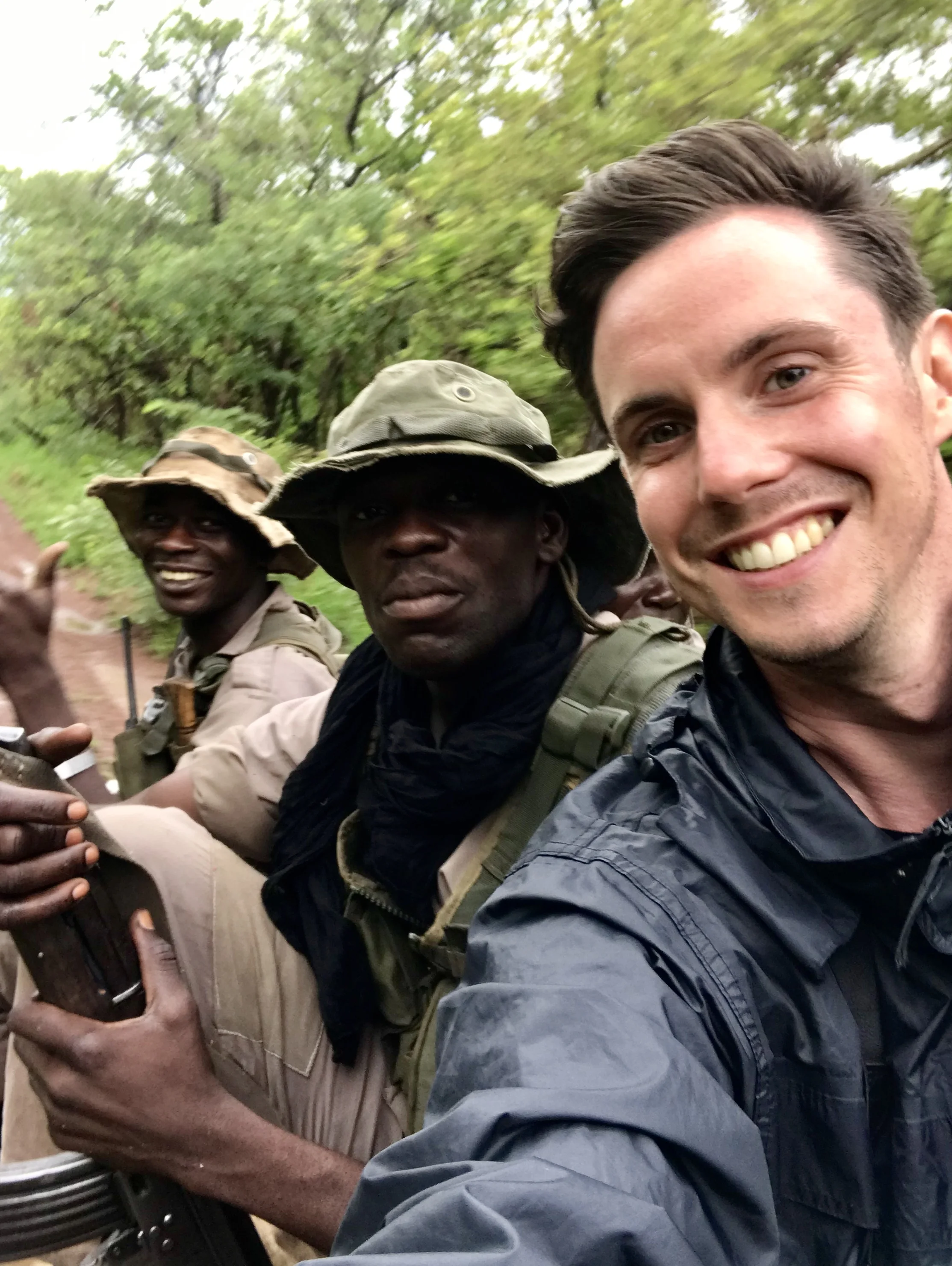 On patrol with wildlife rangers in CAR