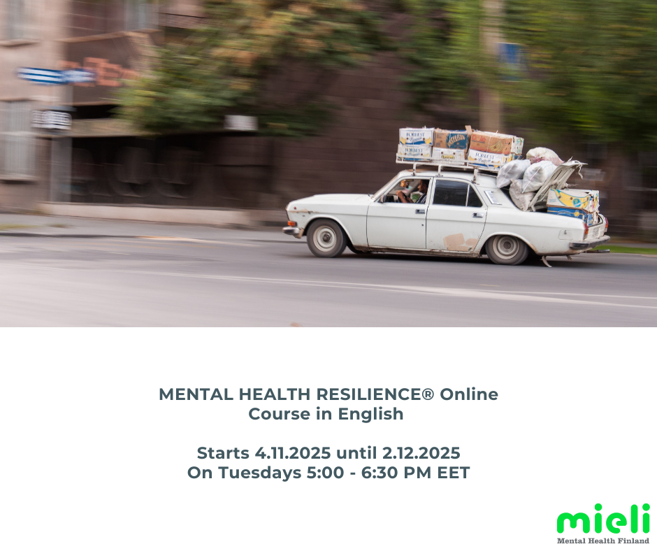 Mental Health Resilience® – Online Training (November 2025)