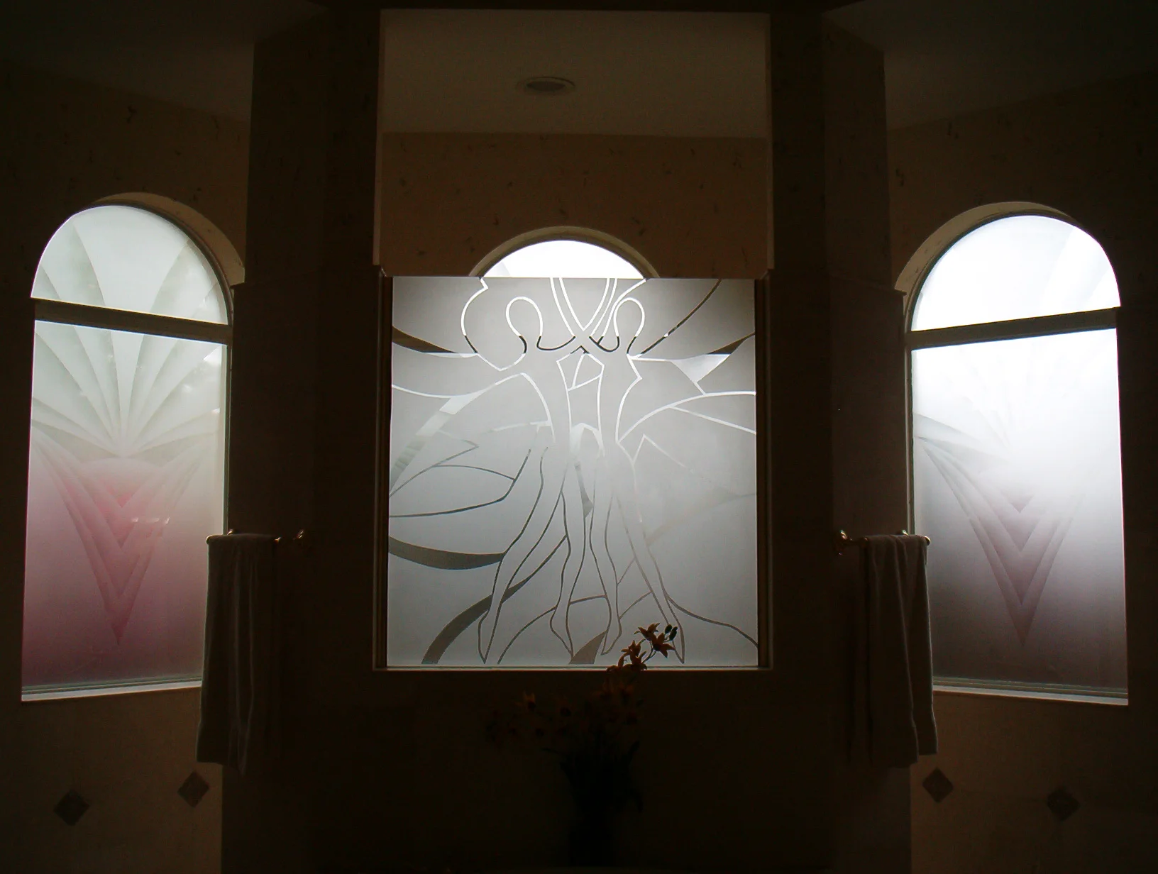 Etched Shower Divider and Exterior Windows unique glass art jupiter.jpg