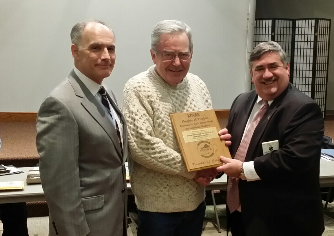 From left to right: State Warden, Ed Polich, Andy Cox, and Eddie Whitlock, one of the Directors at KOVAR.
