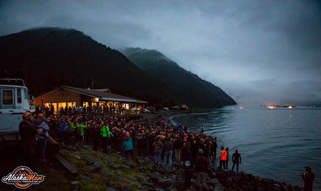 The swim start at Miller's Landing.