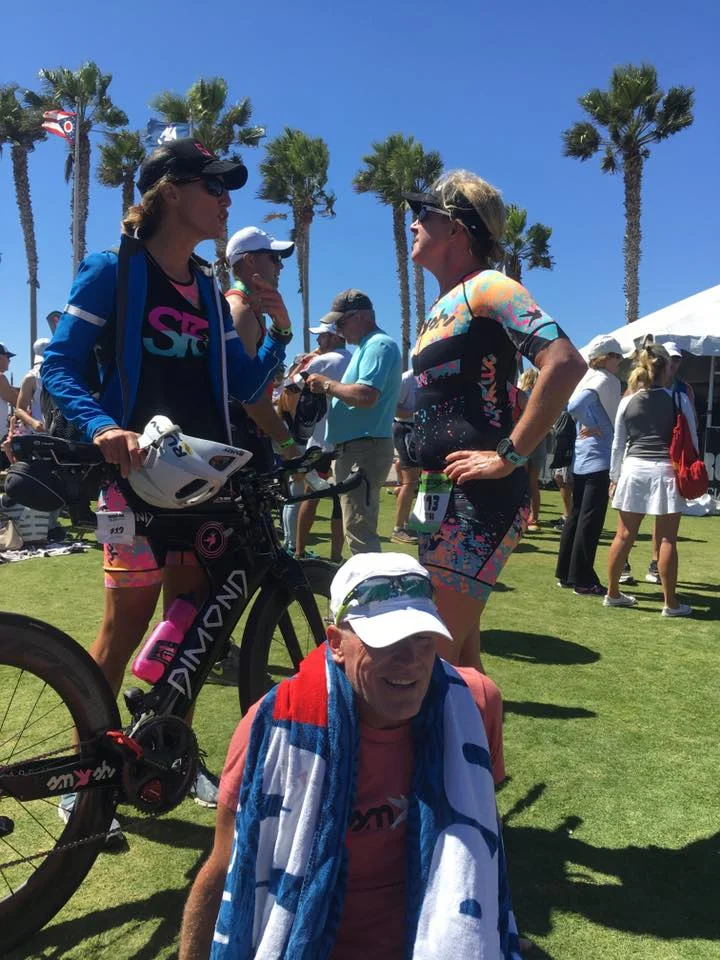 Post-race rundown with my teammates Tori Fewell and Barry Plaga. Photo courtesy of Hillary Biscay.