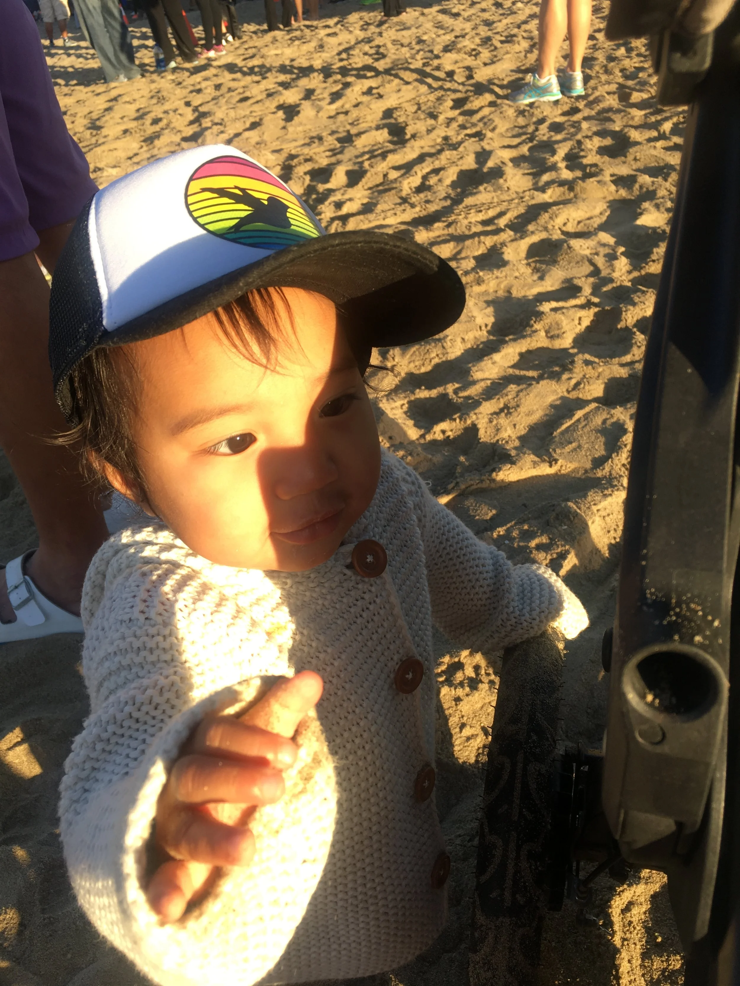 Hillary's daughter, Madison, spent her first birthday cheering her heart out for all of us!