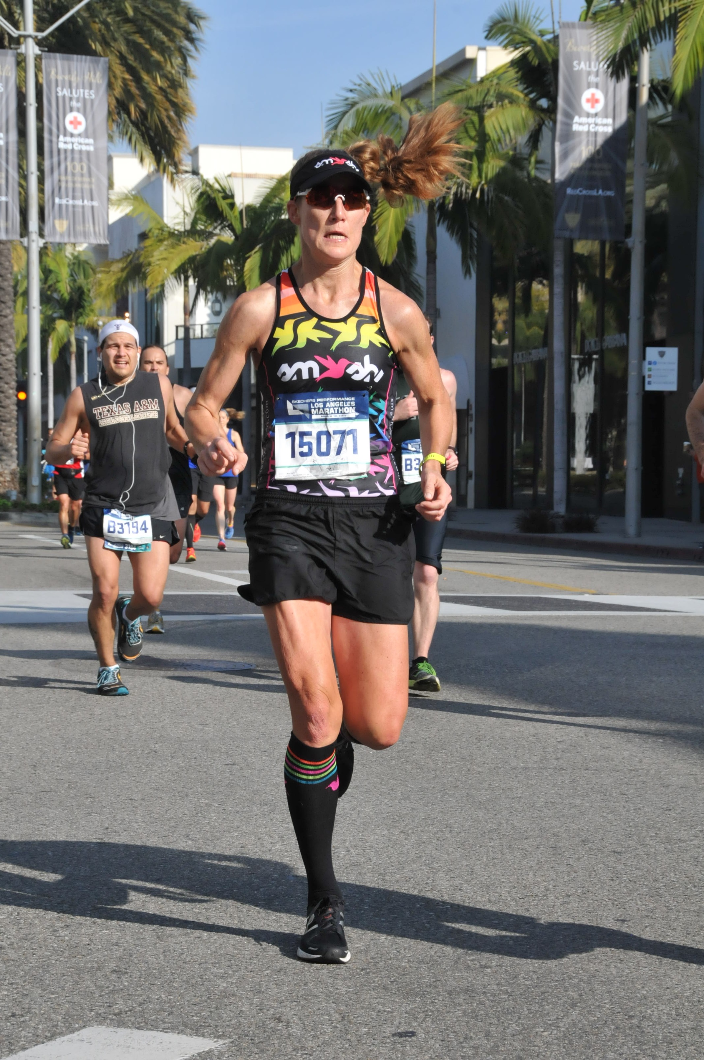 A fun face from the last stand-alone marathon I ran, LA, 2017.