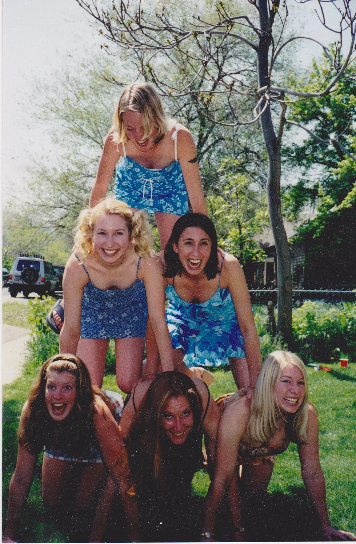 My roommates and best friends from college: Starting bottom screen left and up: Hillary Jackson, Chanda Grizzel, Susie Wood, Sarah Gonzalez, Annie Fabik, and yours truly.
