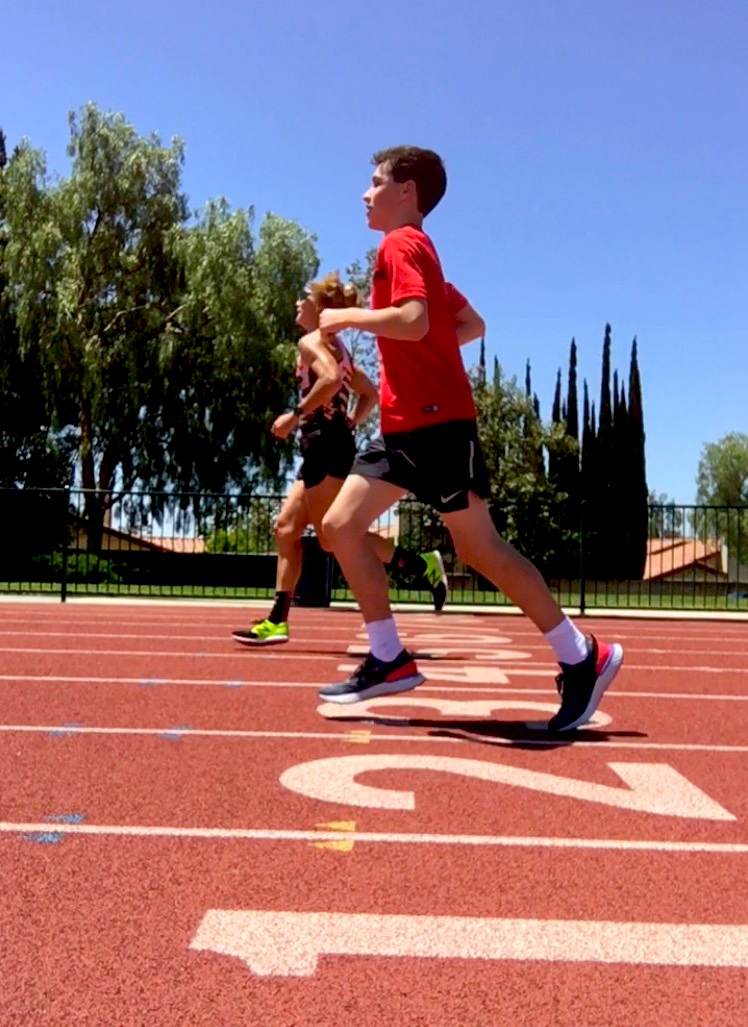 Two Kelly's doing what we do best, run.