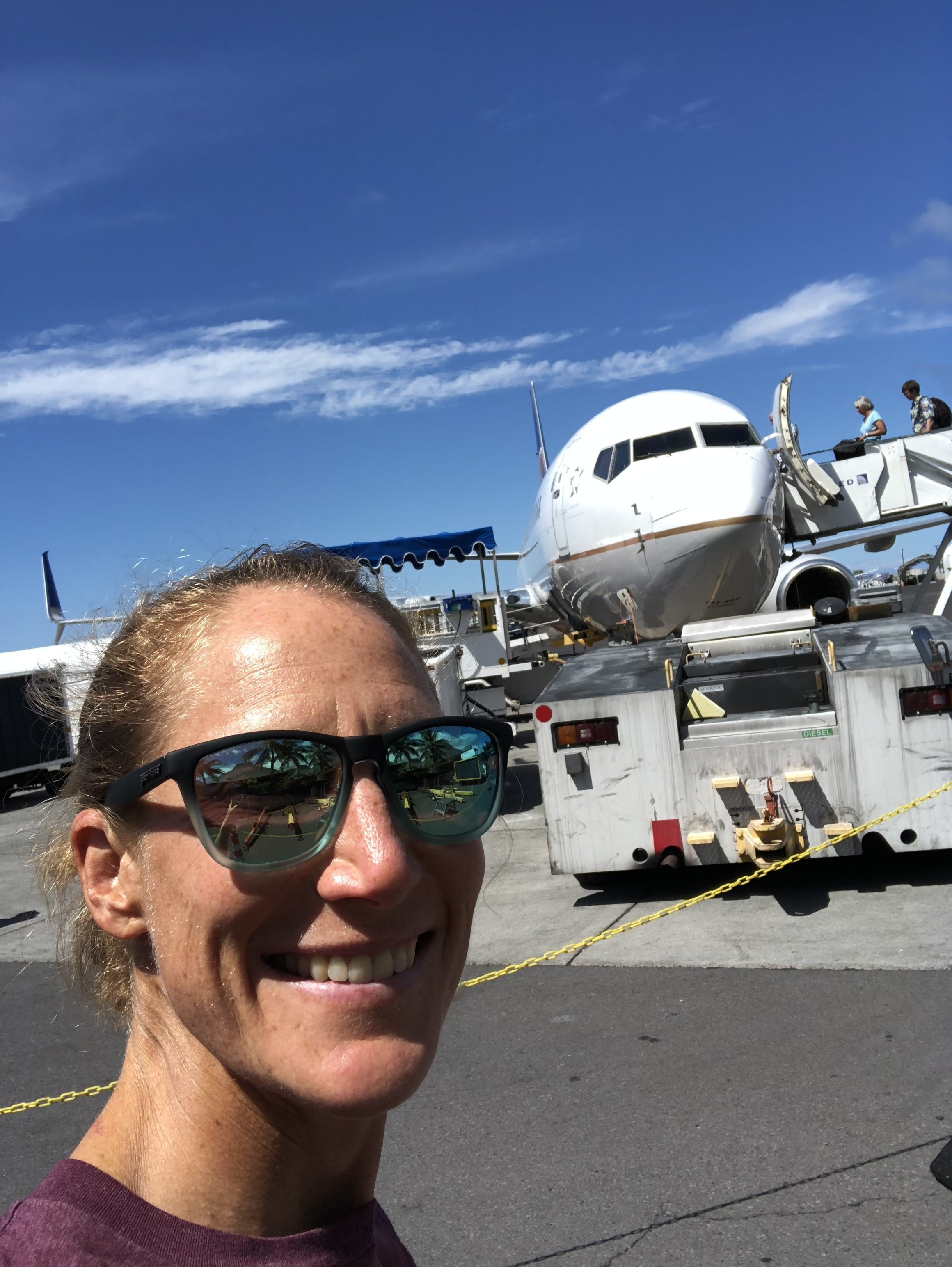 I did make my flight.