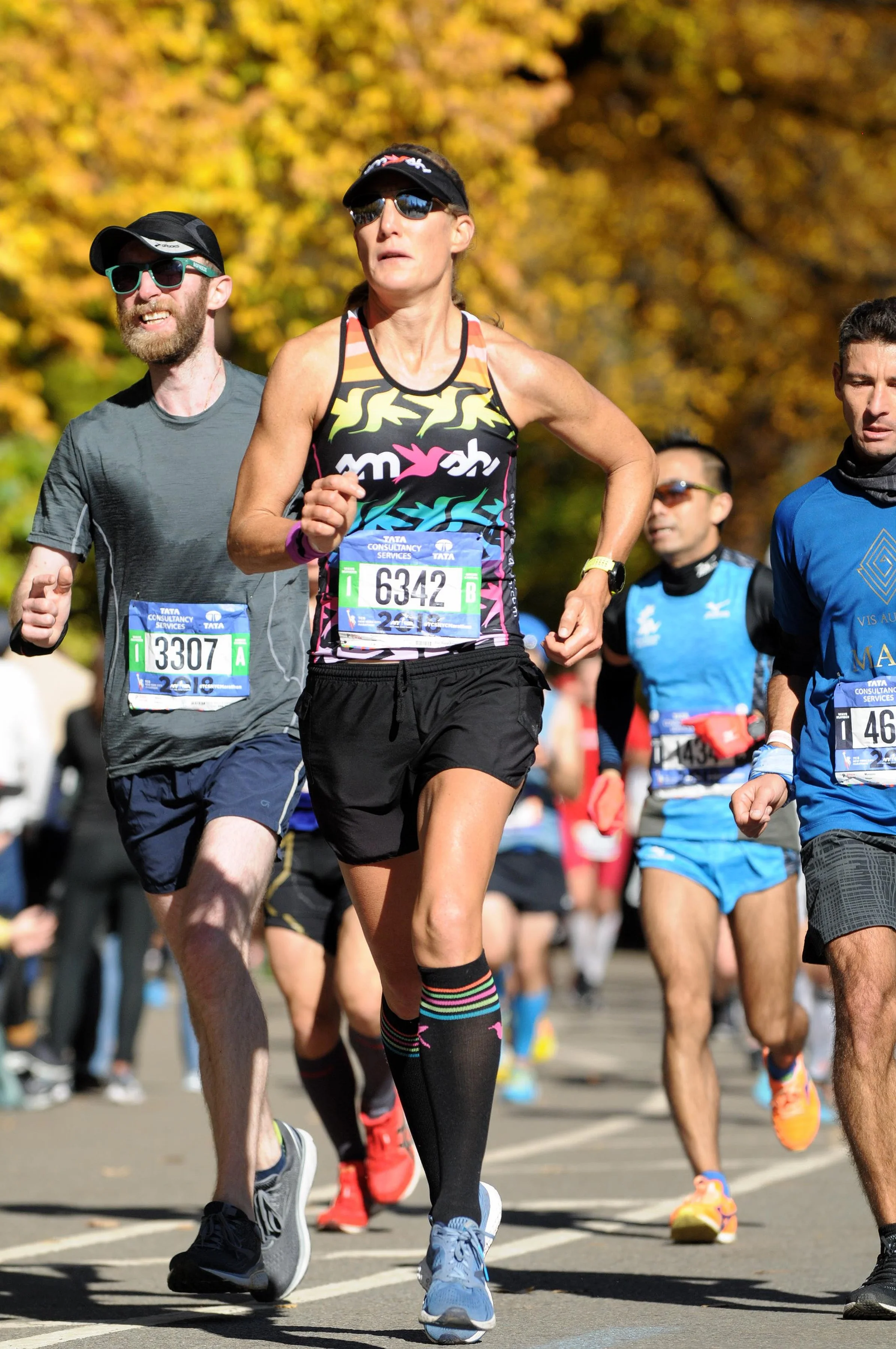 Nearly done with the marathon, completely aware this was the race of my life. So far.