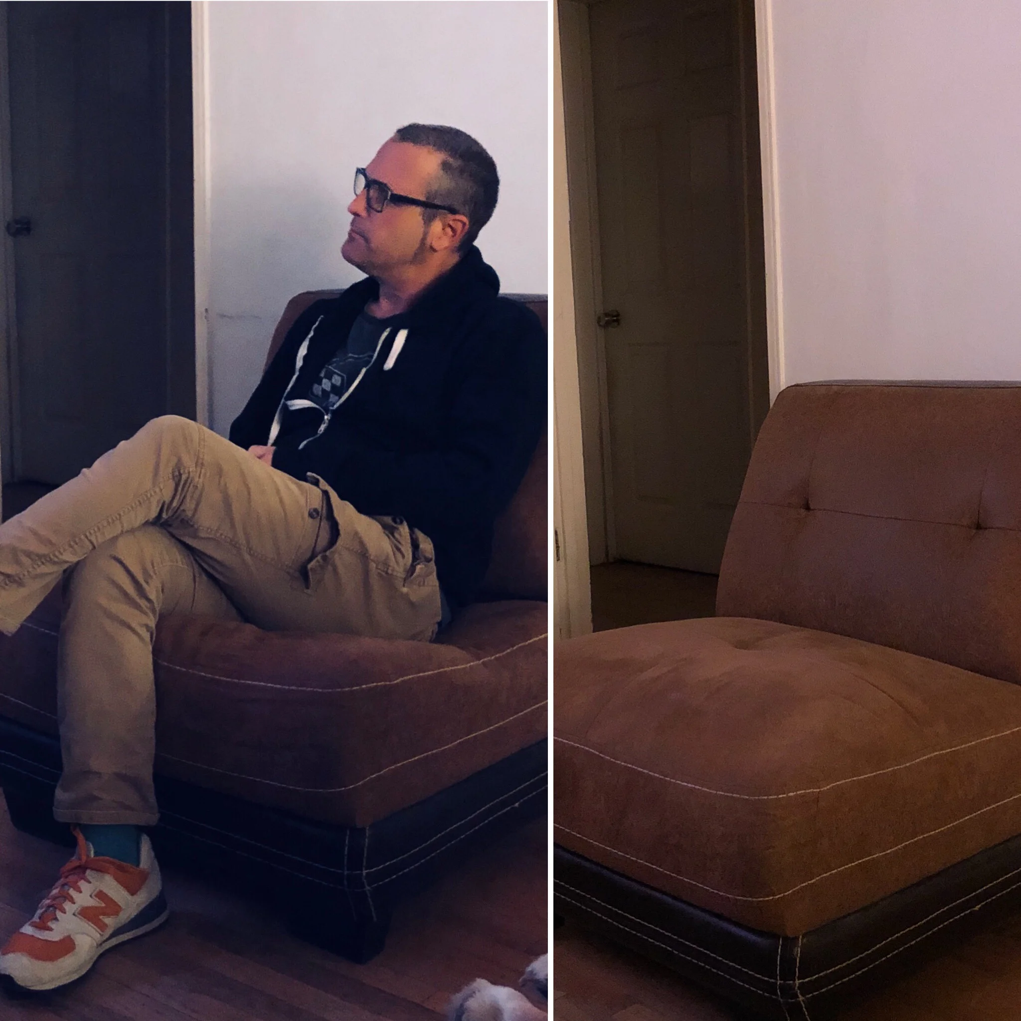 Screen left, Saturday night, screen right, Monday night.:(