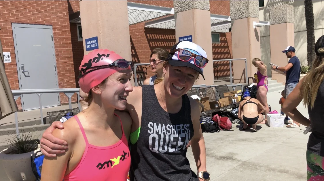 Two of my favorite people, fellow TeamHPB athlete's, and friend's, Briana Frank and Alyssa Godesky.