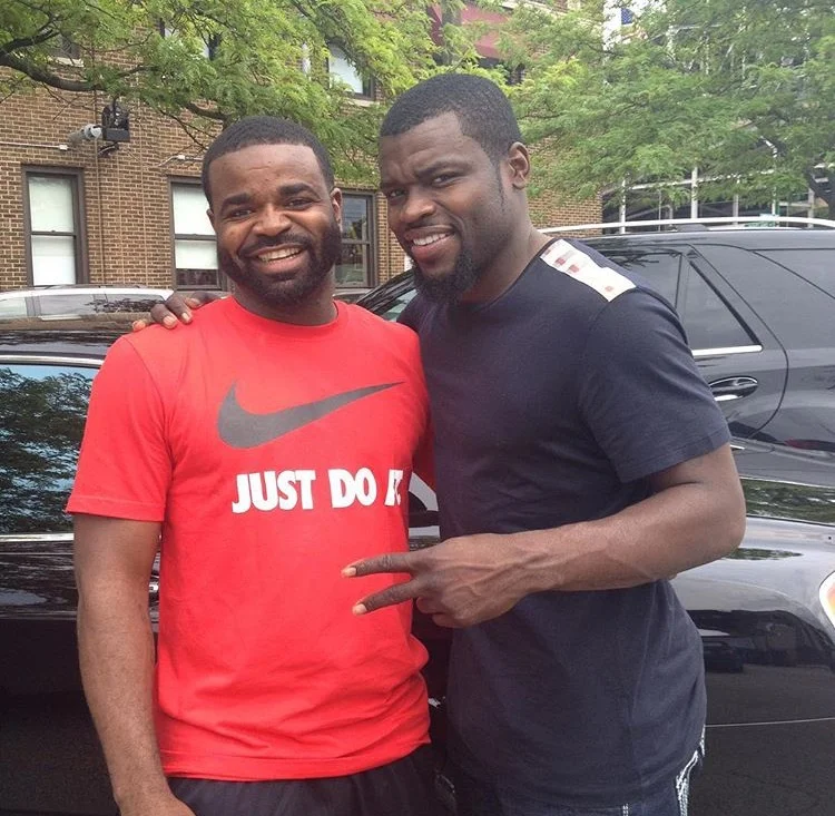 GZT's Tim Anderson with NBA Veteran Will Bynum