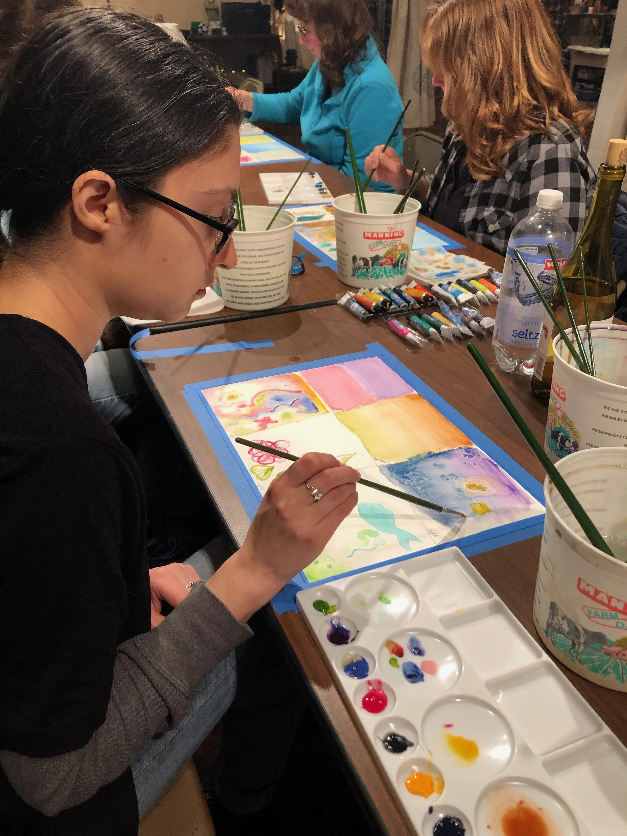 Teen Makers' Space: Watercolor Painting