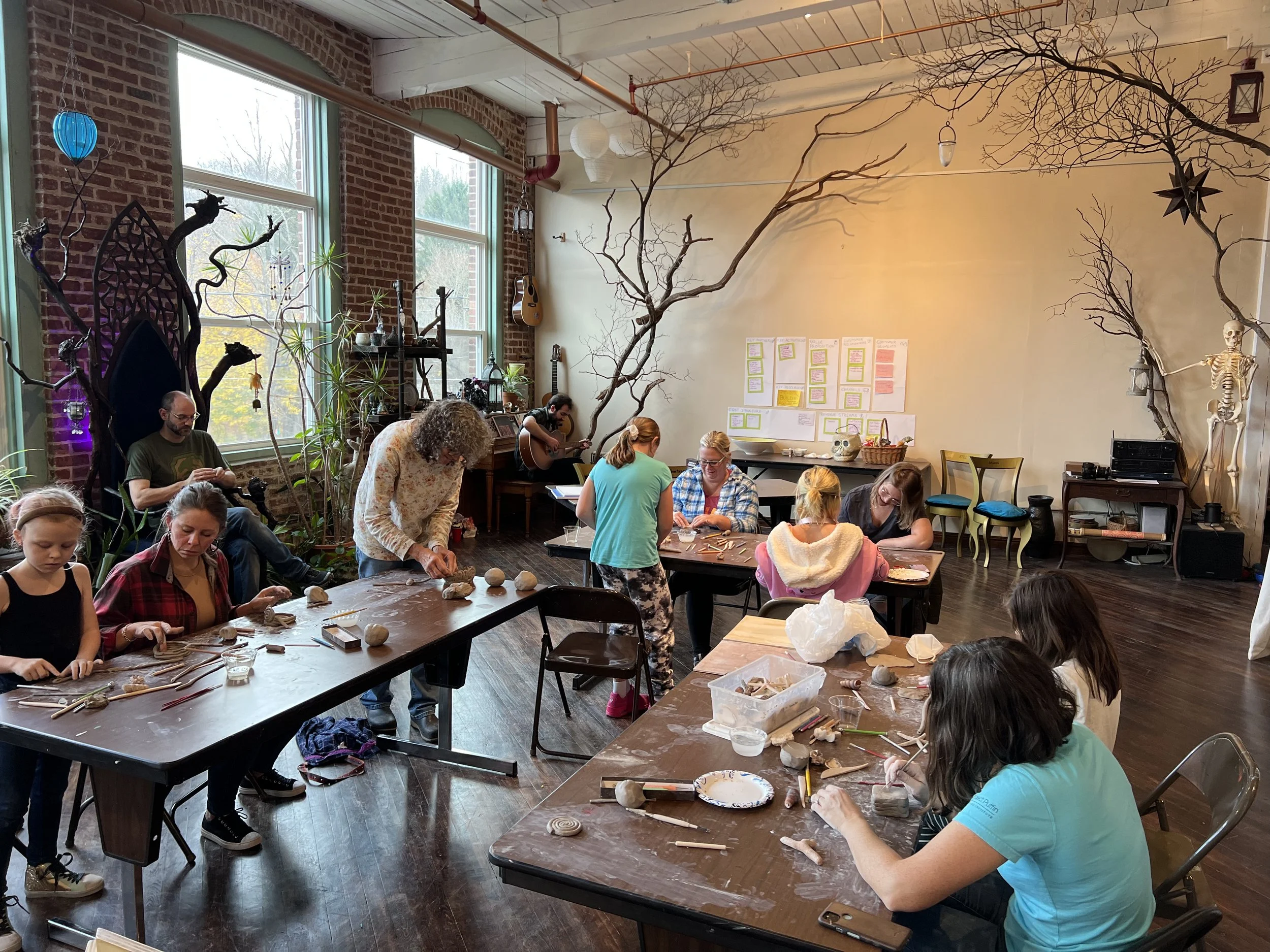 ART FOR ALL!  Intergenerational Saturday Series: YAY for CLAY!