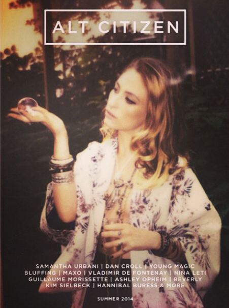 Hair: Samantha Urbani for ALT Citizen Magazine