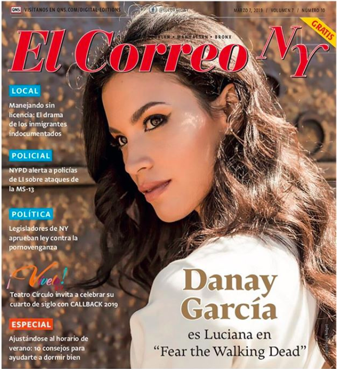 El Correo NY: Hair styling for Danay Garcia 