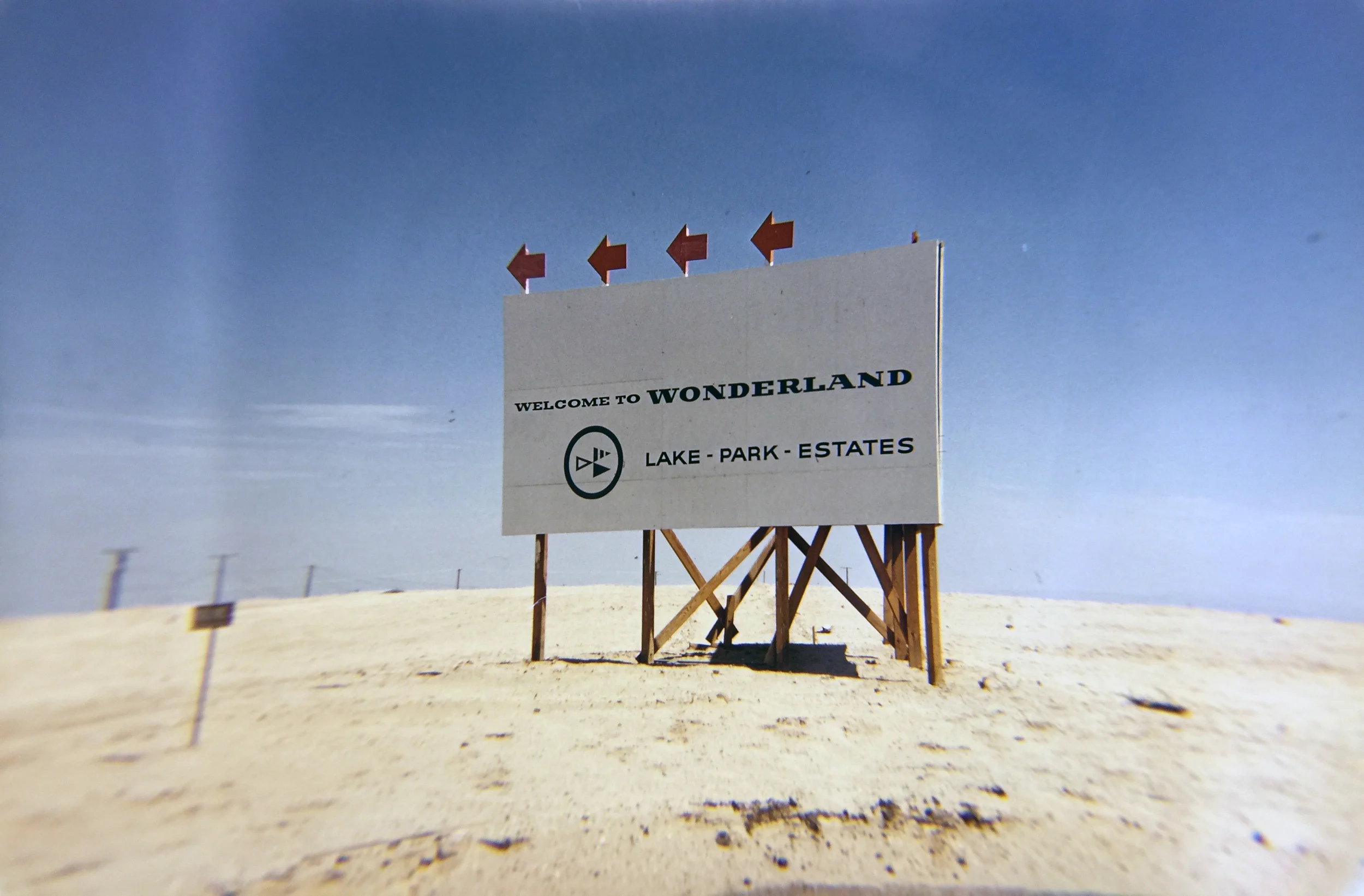Smith and Williams, Architects and Engineers. Billboard, California City. 196?. Architecture and Design Collection, University Art Museum, UCSB.