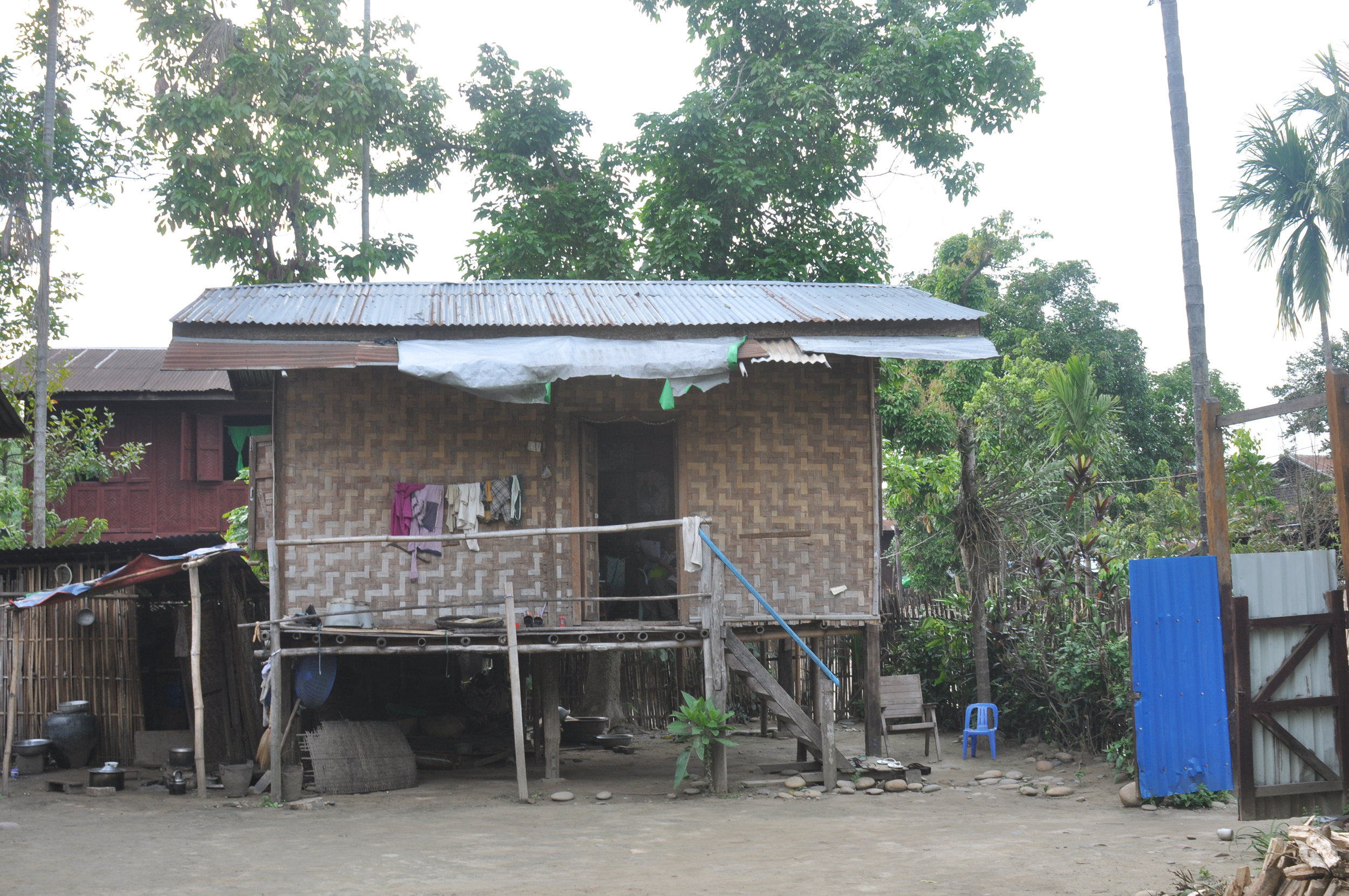  The home of one of the HIV+ children in Kachin State in Myanmar for whom we are providing a tutor. 