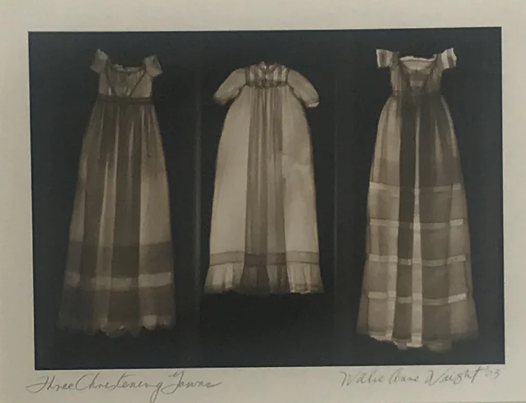 Copy of WILLIE ANNE WRIGHT, THREE ANTIQUE CHRISTENING GOWNS