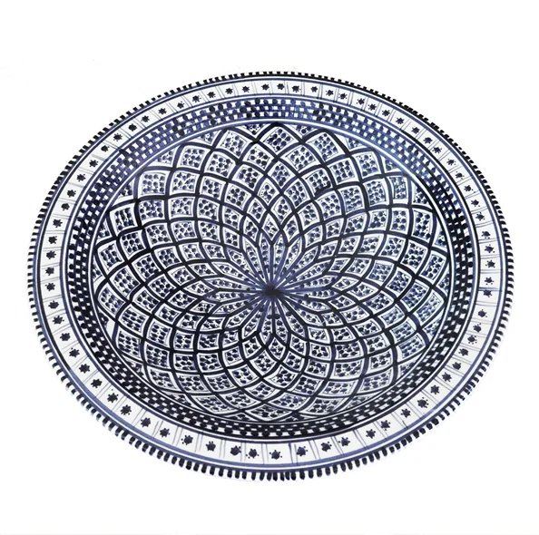 Large Hand Painted Serving Bowl.jpg