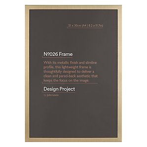 Brass Gold Finish Photo Frame, A4.jpeg