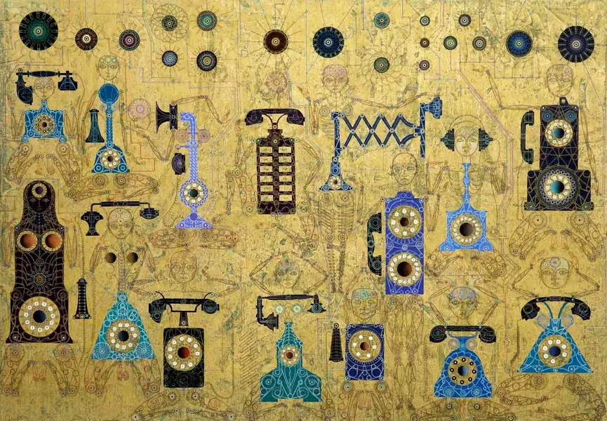 Painting by Carlos Estévez