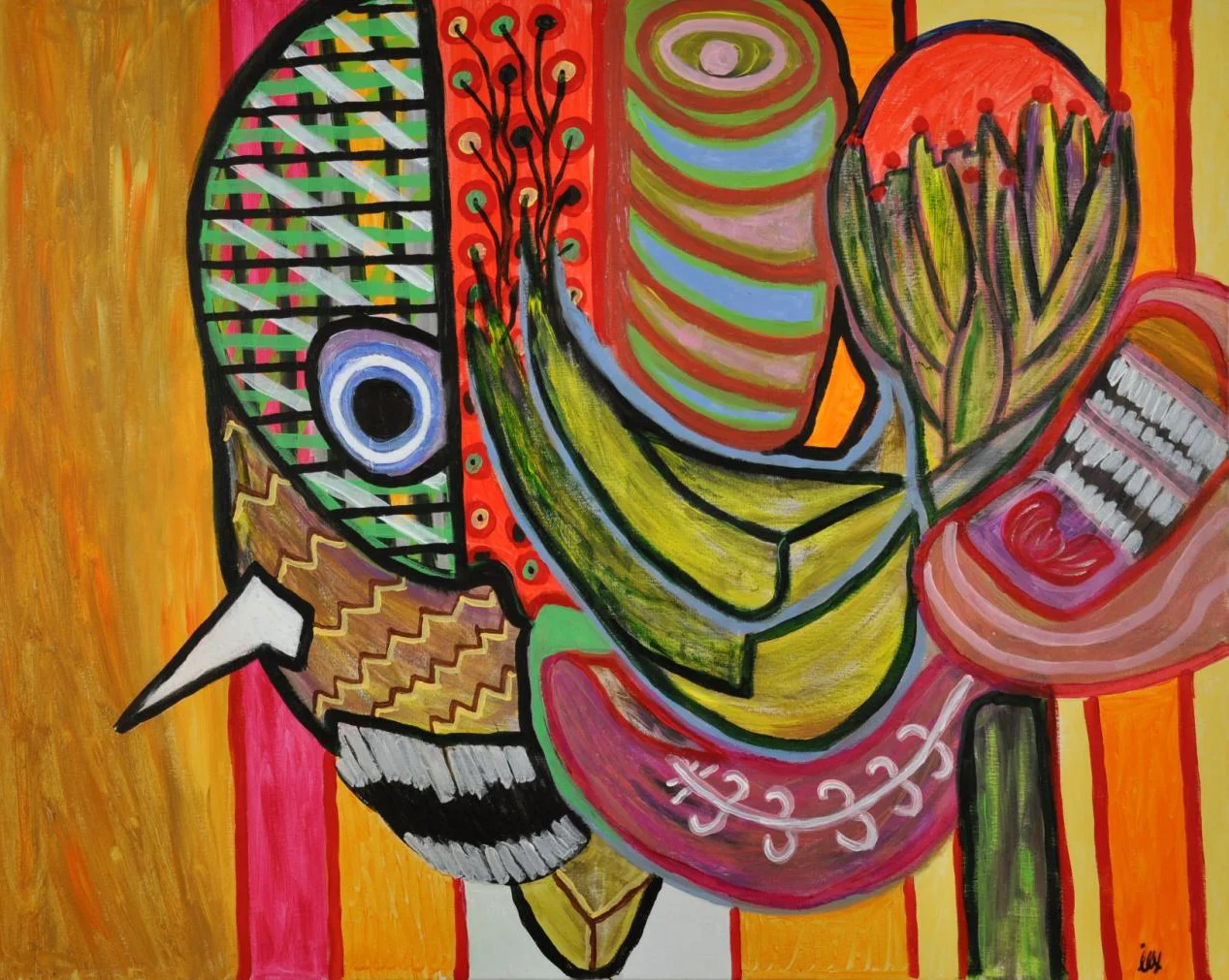 Rabid 31" x 39"