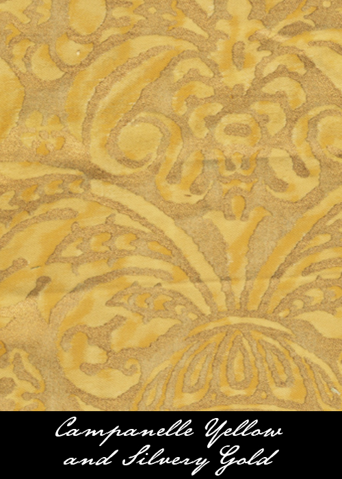 CUSCINO CLASSICO - SILVERY GOLD PATTERNED — Splendor Collections