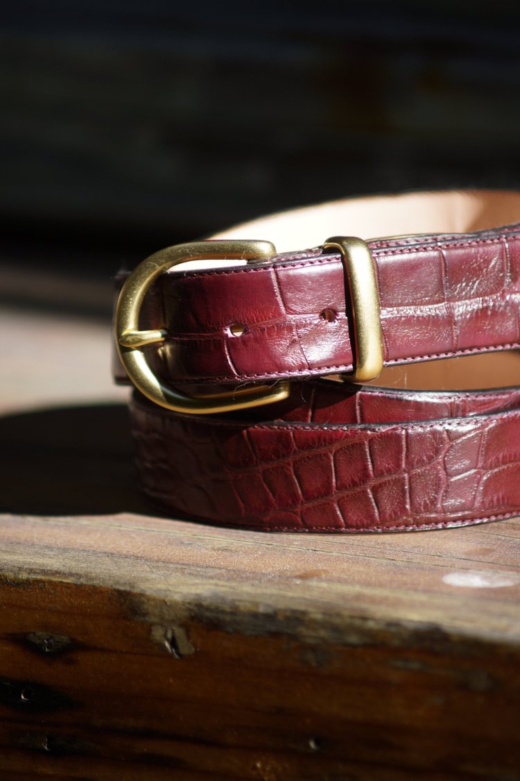 Francis Waplinger・ — Made-to-Order Alligator Belt display picture 1