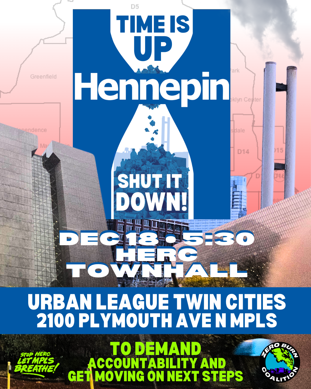 The Time Is Up HERC Townhall