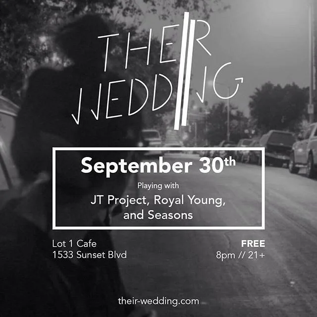 Come see @royalyoungband at @lot1cafe tomorrow! We are on around 9pm. We will be sharing the stage with @theirwedding, @seasonsbandla, and JT Project. Don't miss it. No cover! #royalyoung #newmusic #livemusic #losangeles #friday #freeshow