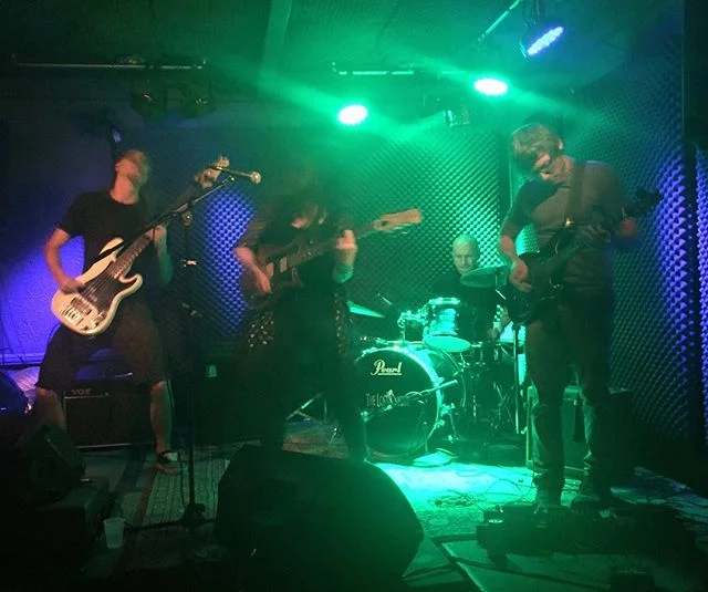 Action shot. Thanks again to @thelostknightpub for having us; it was a fantastic show. #livemusic #concert #losangeles #echopark #underthelights