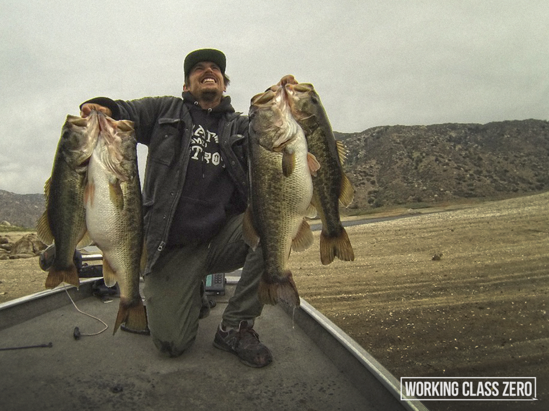 Mike Gilbert with a big bag on relatively new water and old technique