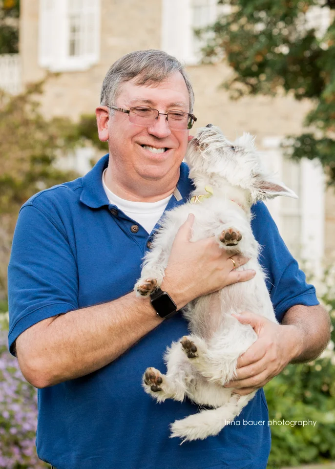 Lessons from the dog - cuddle with loved ones