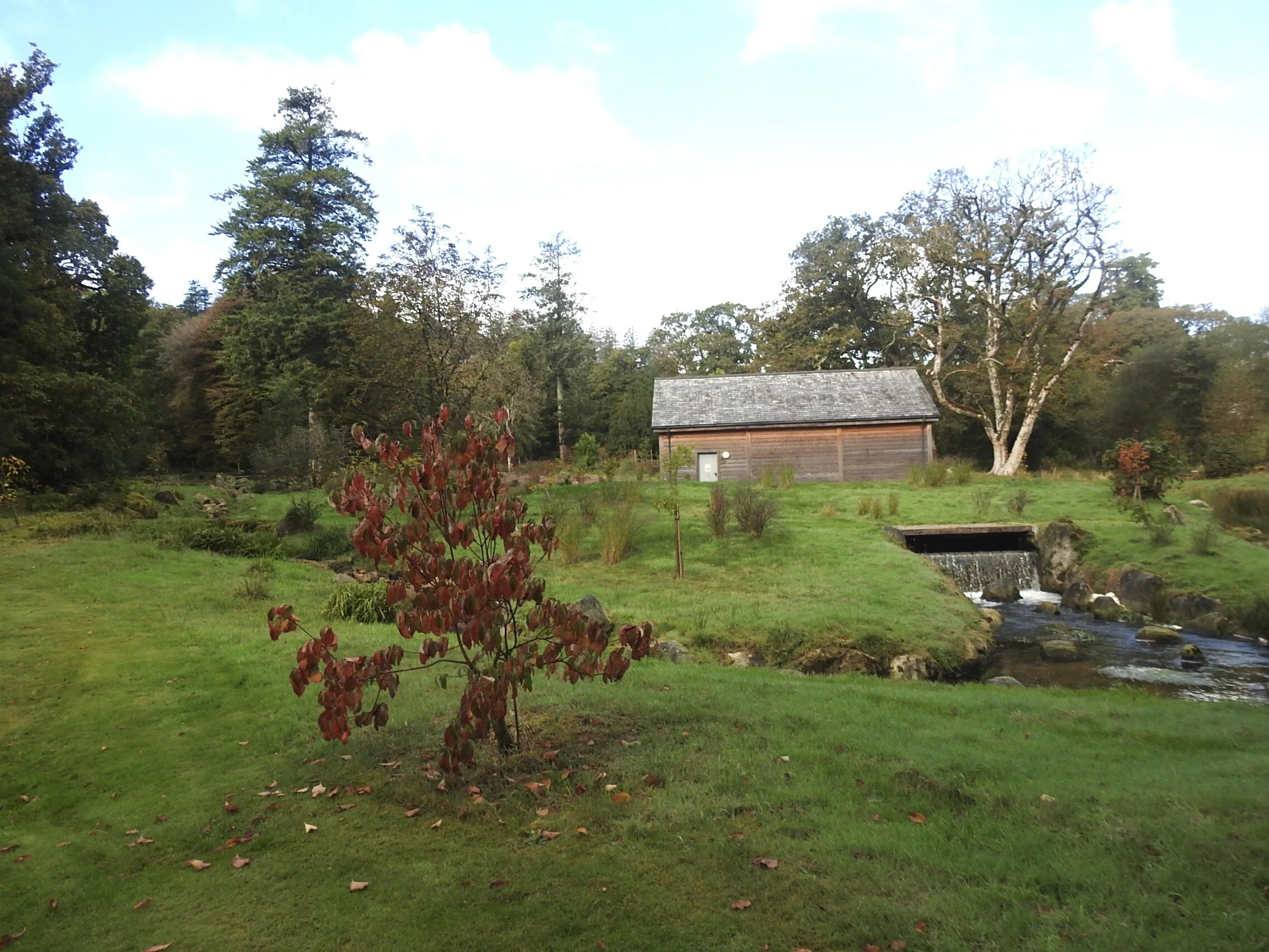 Turbine House  generating electricity 15 October 2020