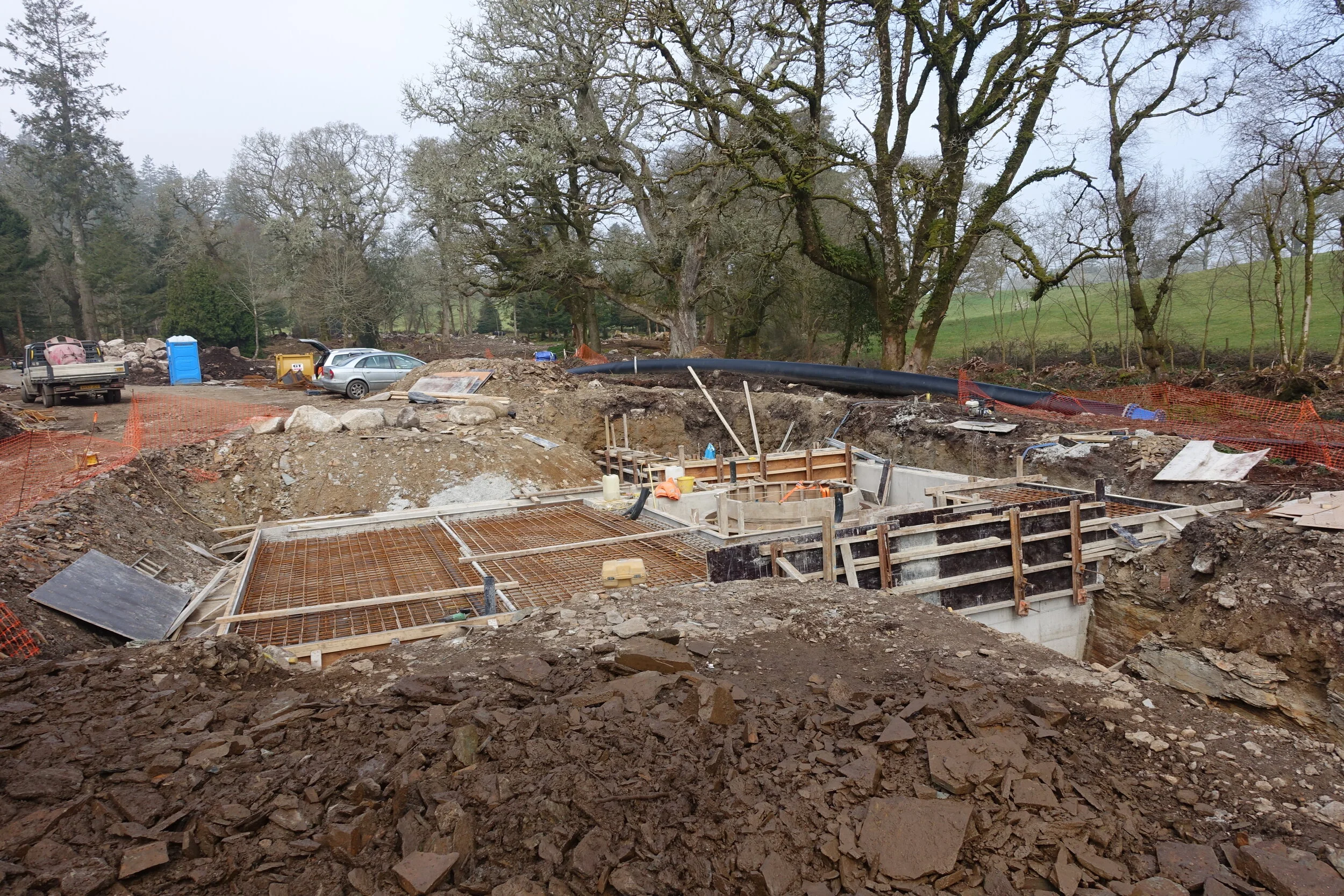 Turbine House construction  19 March 2015