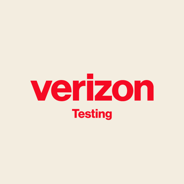 Verizon Testing