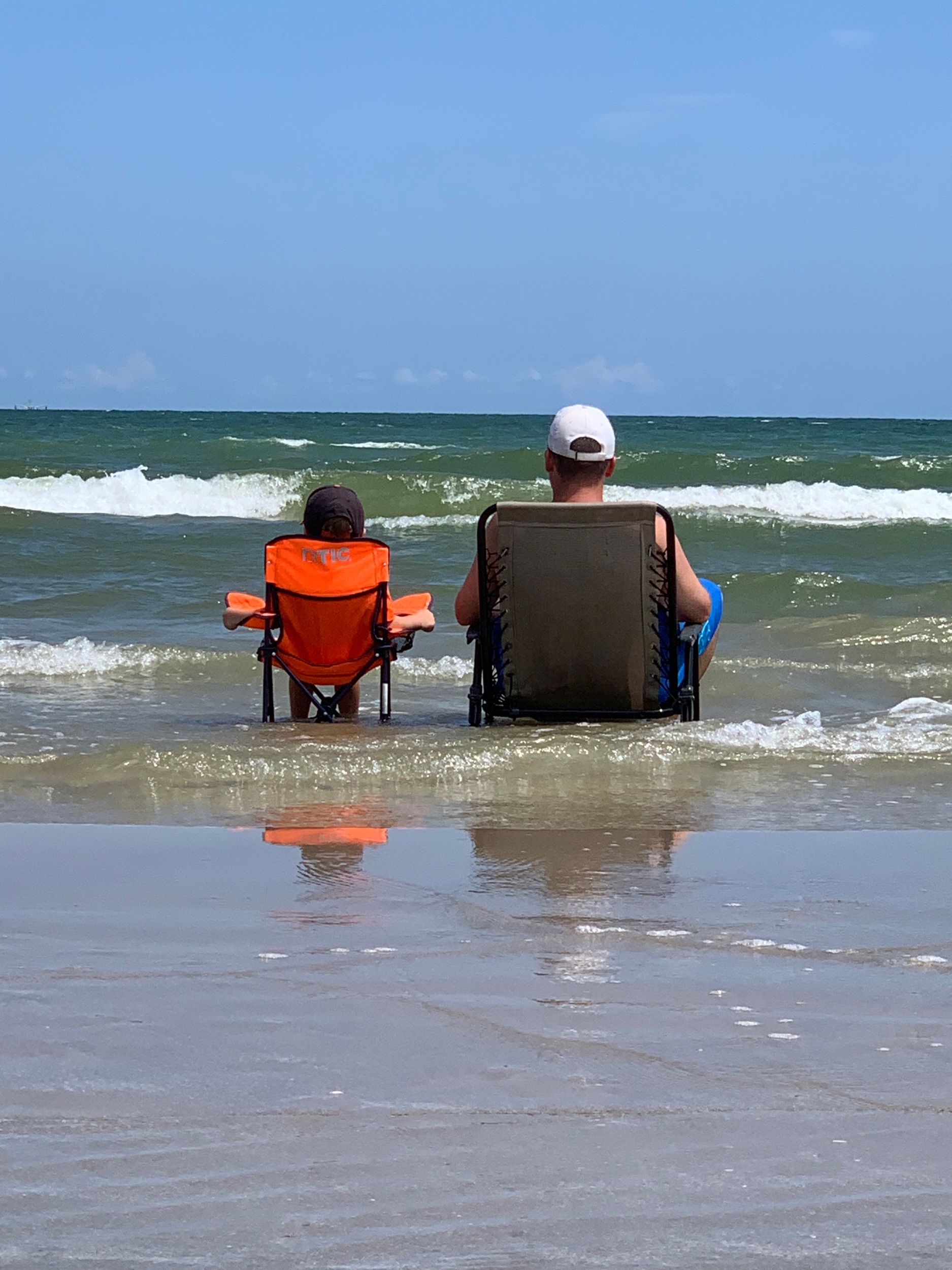 Ocean sitting.