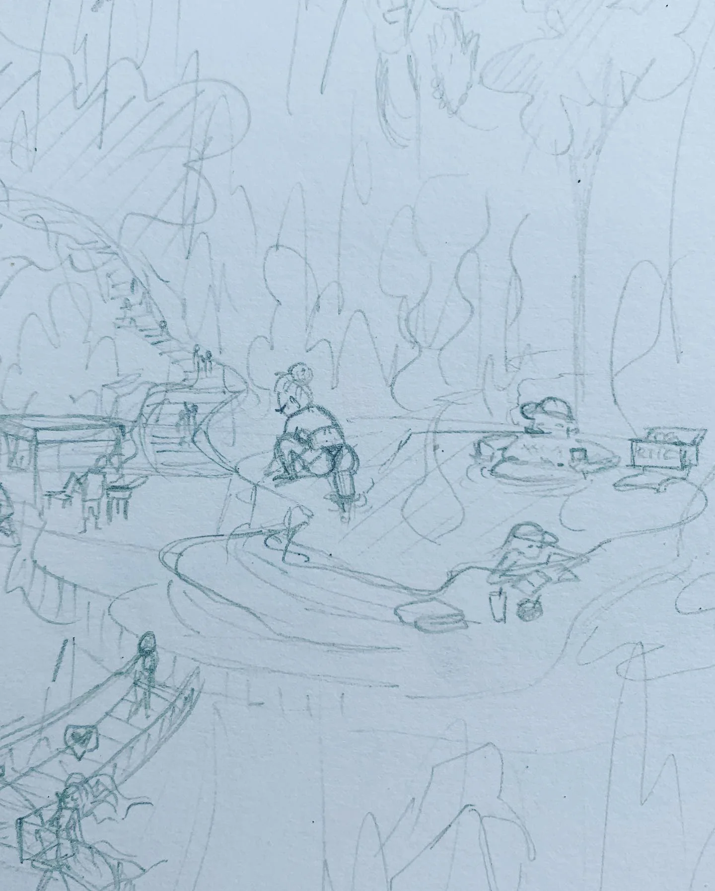 I’m not getting in that hot spring.