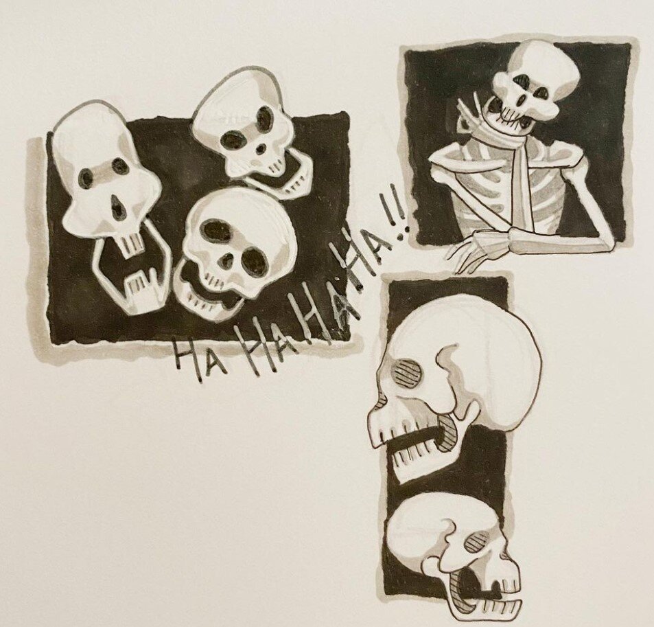 An exercise in skeletons for Oct.