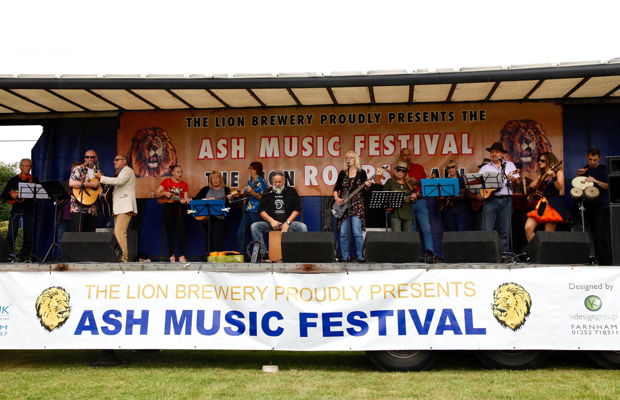 UNPLUGTHEWOOD ALL STARS AT THE ASH MUSIC FESTIVAL